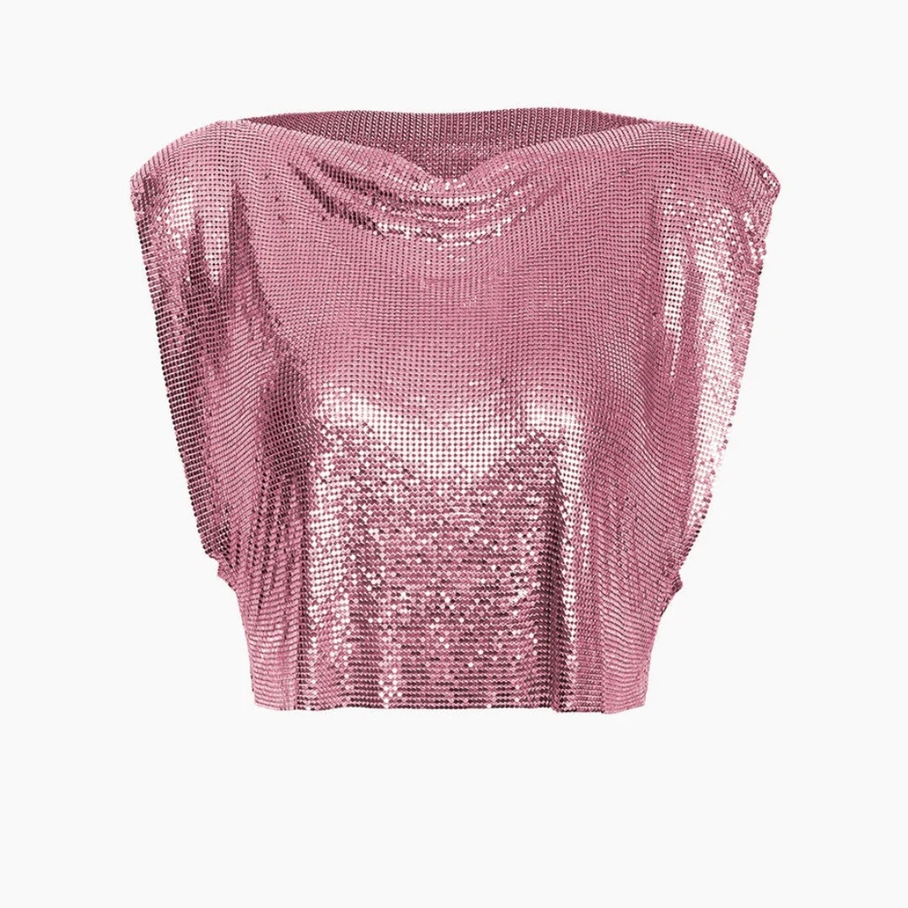 Micas Sequin top